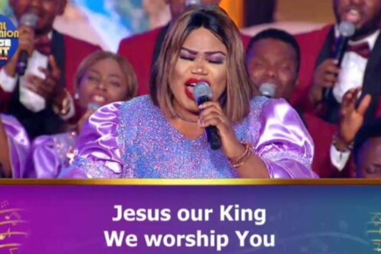  Lord Jesus our King We Worship You by Eniola & LoveWorld Singers